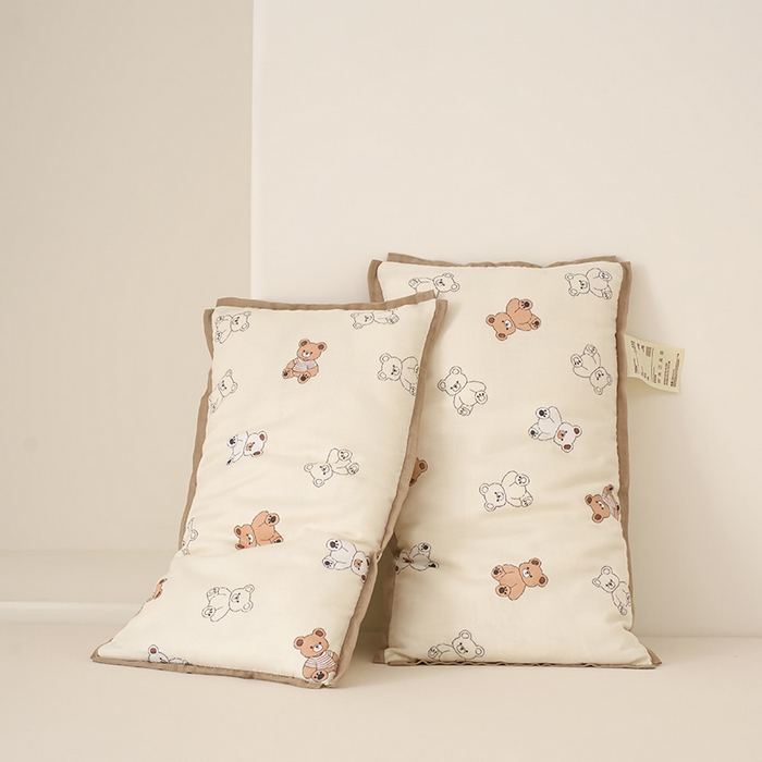 91家纺网 家纺一手货源 找家纺 （总）鼎晟纺 2025新款里棉外棉卡通儿童枕头护颈枕芯