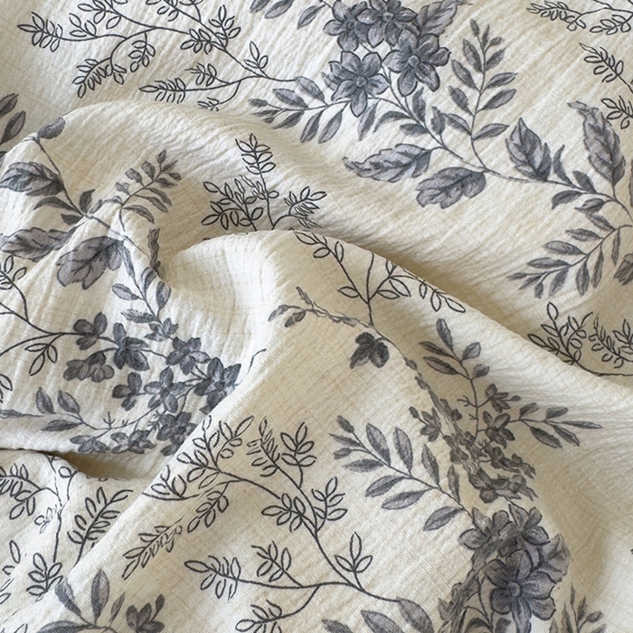 91家纺网 家纺一手货源 找家纺 竹合家纺 2025秋冬新品爆款加厚高克重复古风皱皱印花四件套莫里