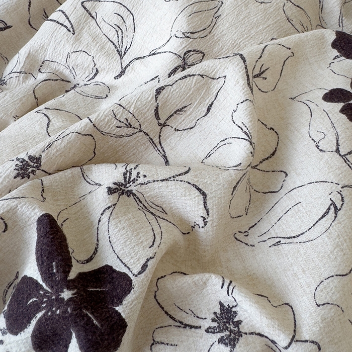 91家纺网 家纺一手货源 找家纺 竹合家纺 2025秋冬新品爆款加厚高克重复古风皱皱印花四件套苏莉