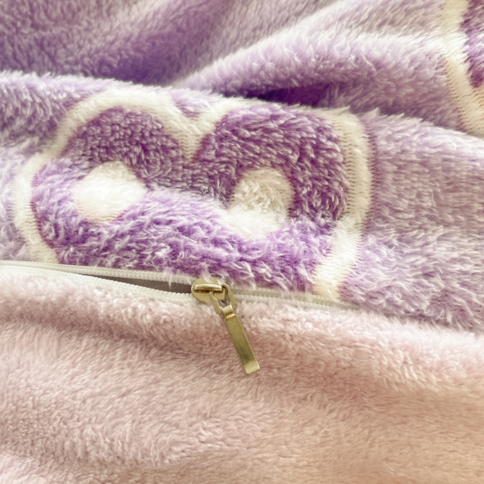 91家纺网 家纺一手货源 找家纺 川悦生活 2025新款立体雪花绒印花大床四件套系列一场景一 妮娜兔