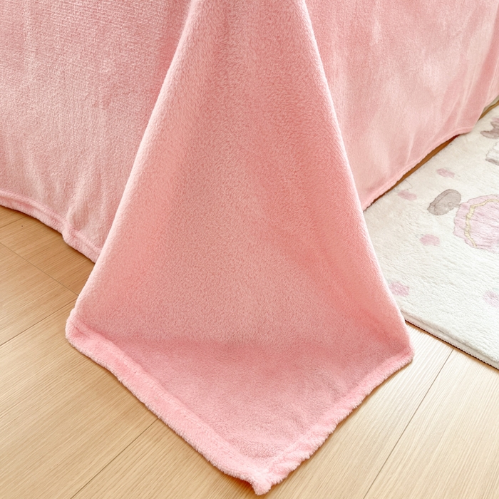 91家纺网 家纺一手货源 找家纺 川悦生活 2025新款立体雪花绒印花大床四件套系列一场景一 桃心爱语