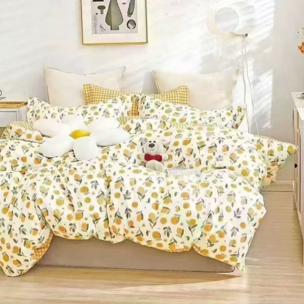 91家纺网 家纺一手货源 找家纺 （总）未来家居 2025新款长绒棉四件套UML13370