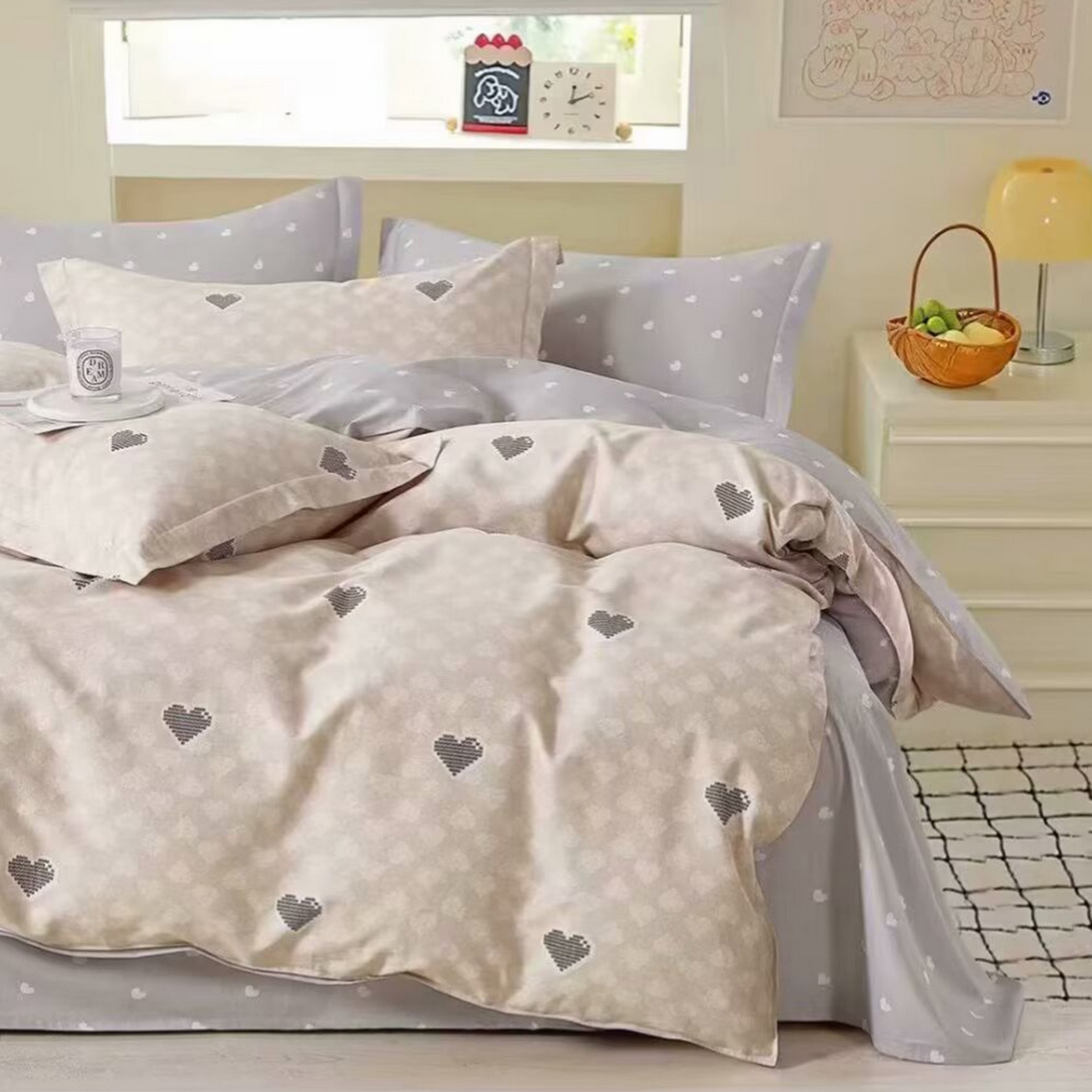 91家纺网 家纺一手货源 找家纺 （总）未来家居 2025新款长绒棉四件套UML13370