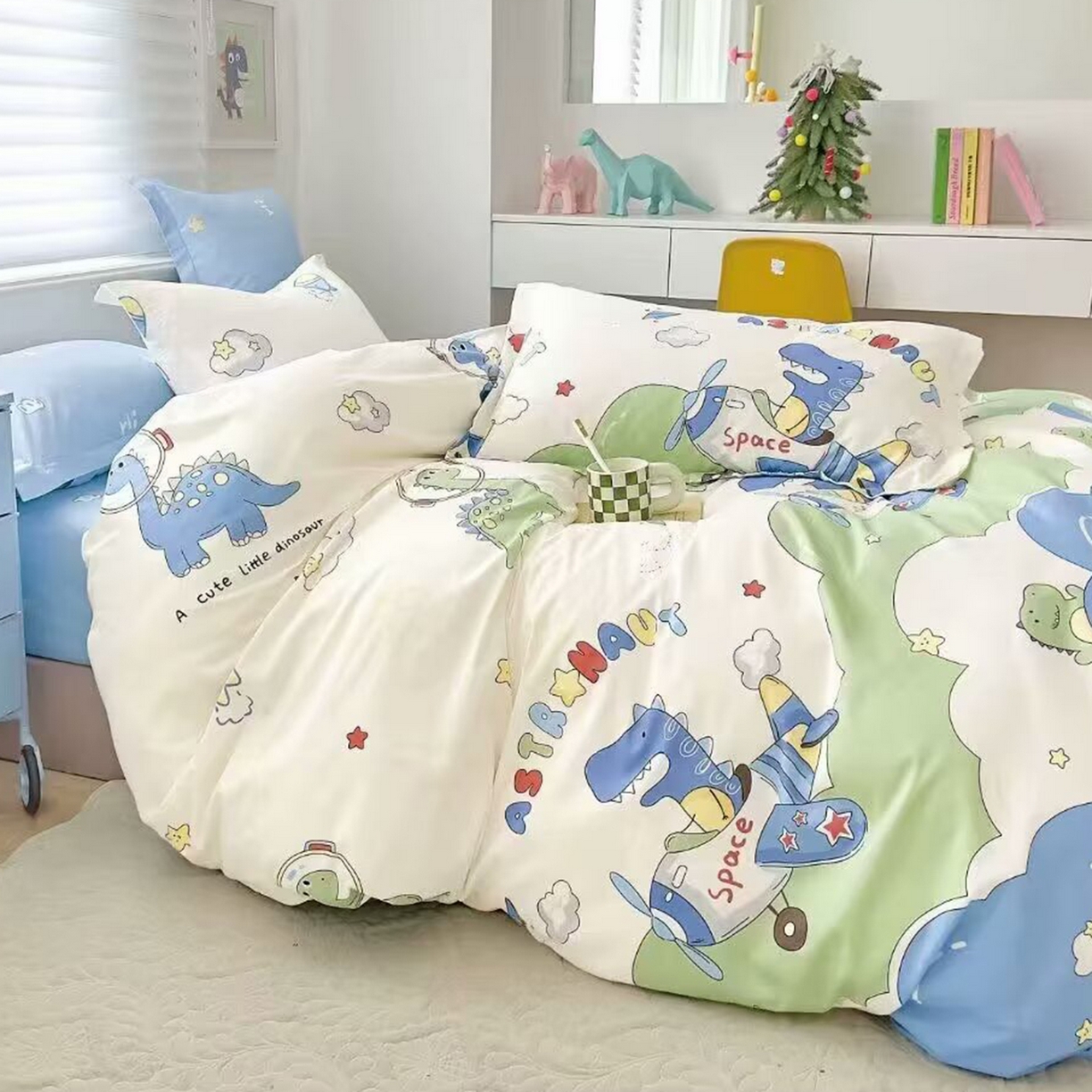 91家纺网 家纺一手货源 找家纺 （总）未来家居 2025新款长绒棉四件套UML13370