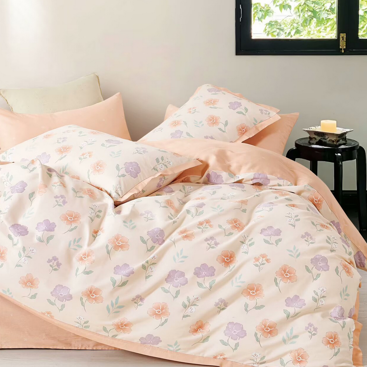 91家纺网 家纺一手货源 找家纺 （总）未来家居 2025新款长绒棉四件套UML13370