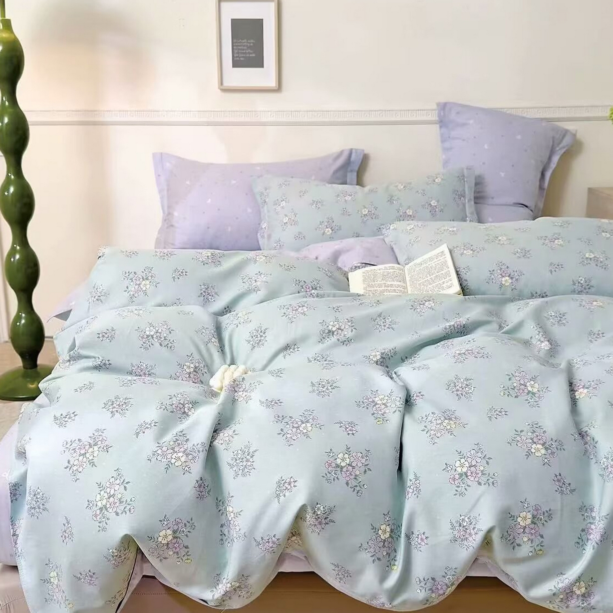 91家纺网 家纺一手货源 找家纺 （总）未来家居 2025新款长绒棉四件套UML13370