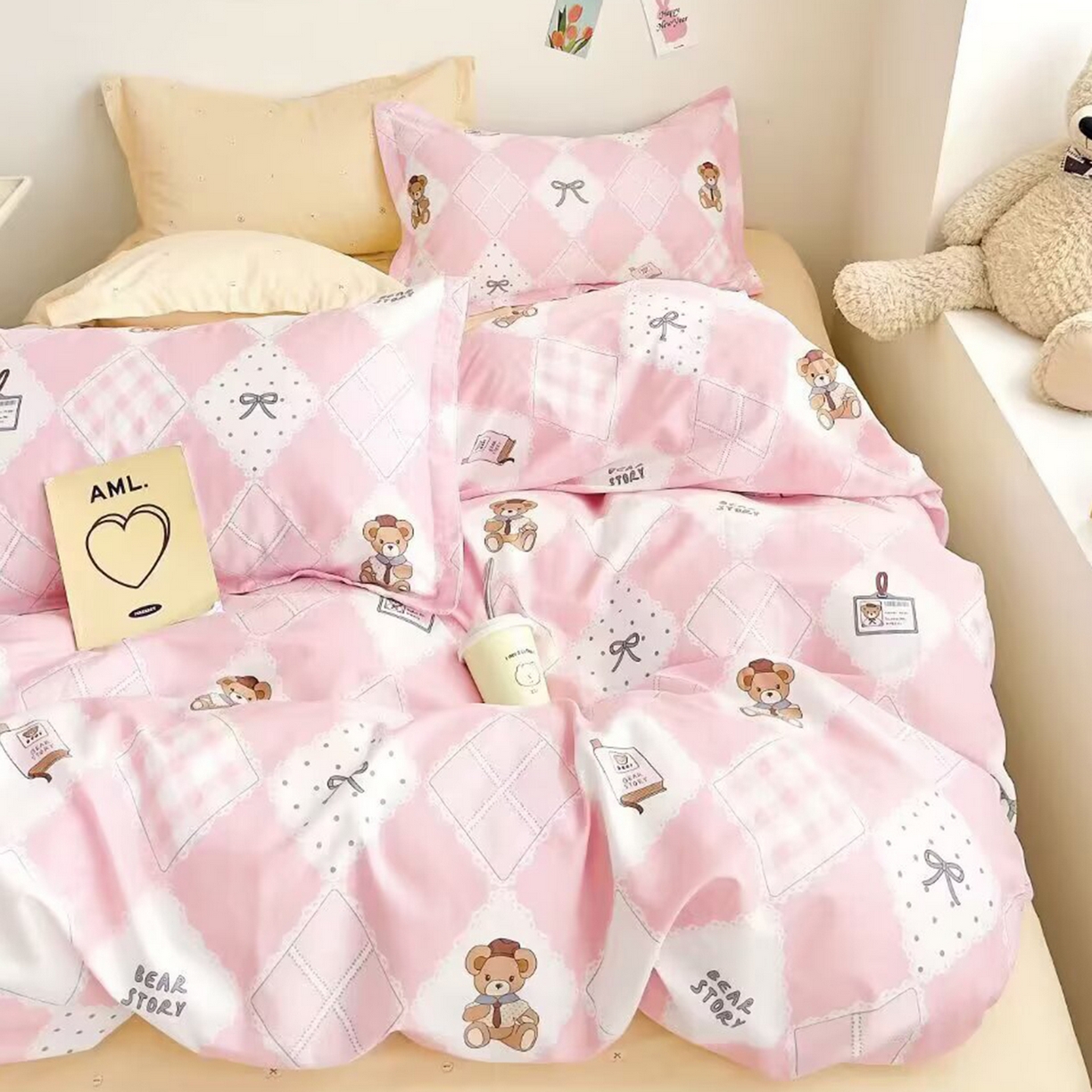 91家纺网 家纺一手货源 找家纺 （总）未来家居 2025新款长绒棉四件套UML13370