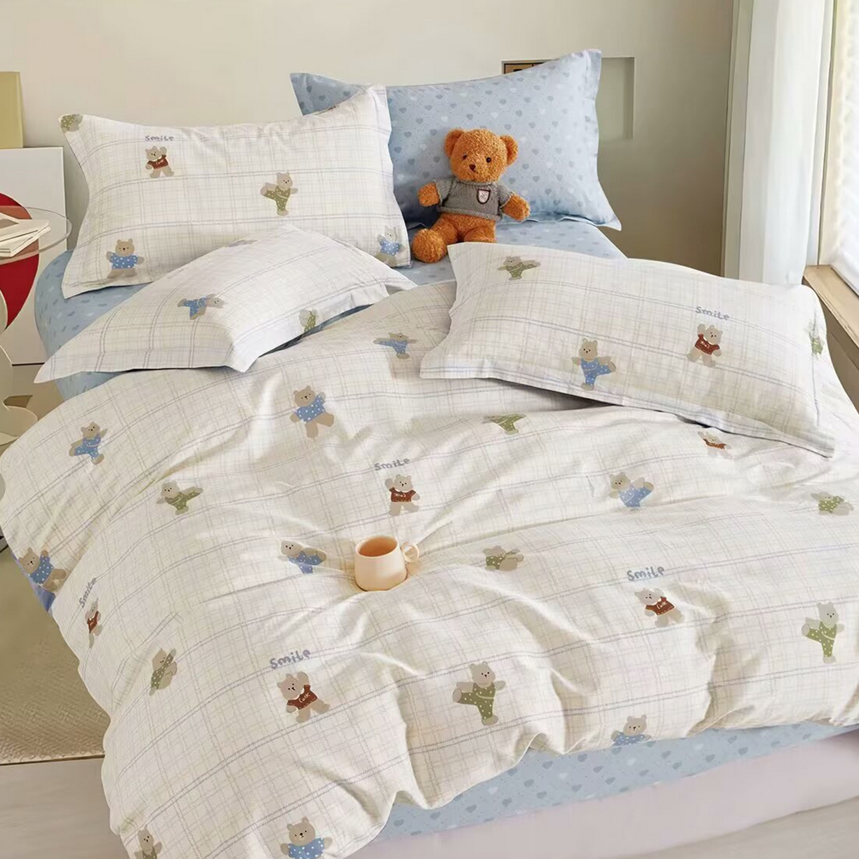 91家纺网 家纺一手货源 找家纺 （总）未来家居 2025新款长绒棉四件套UML13370