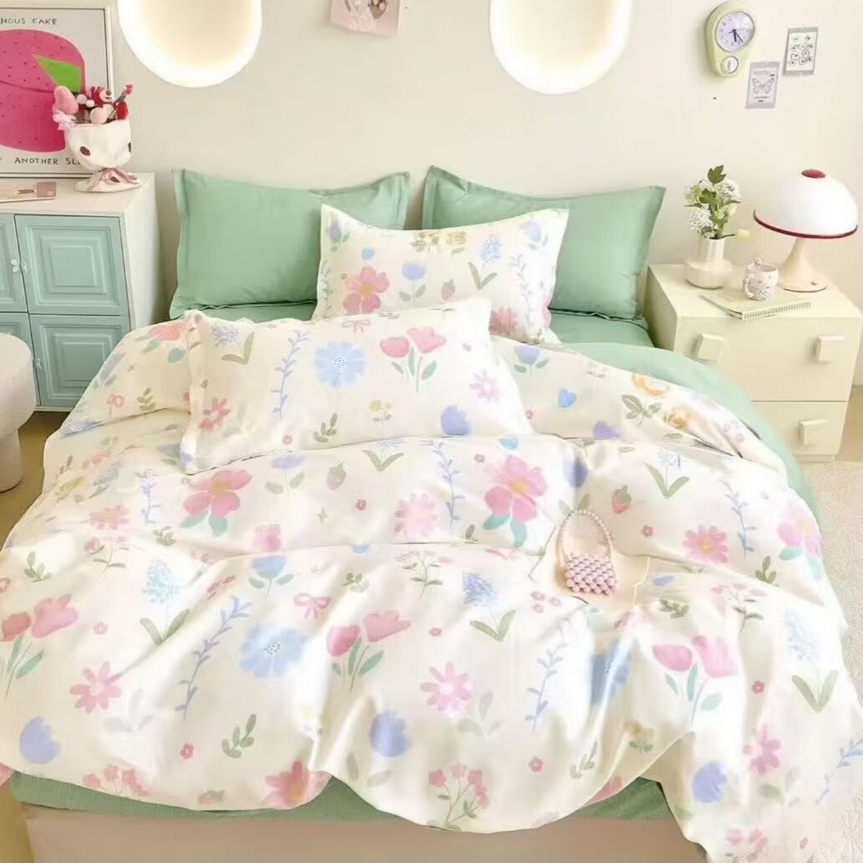 91家纺网 家纺一手货源 找家纺 （总）未来家居 2025新款长绒棉四件套UML13370