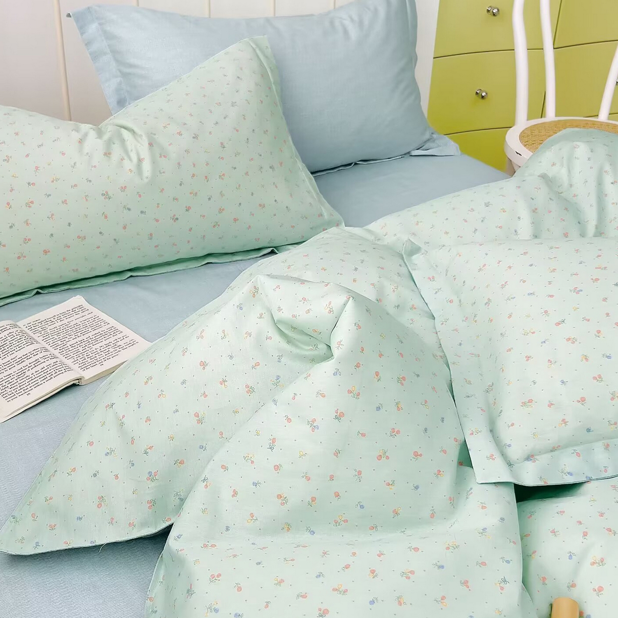 91家纺网 家纺一手货源 找家纺 （总）未来家居 2025新款长绒棉四件套UML13370