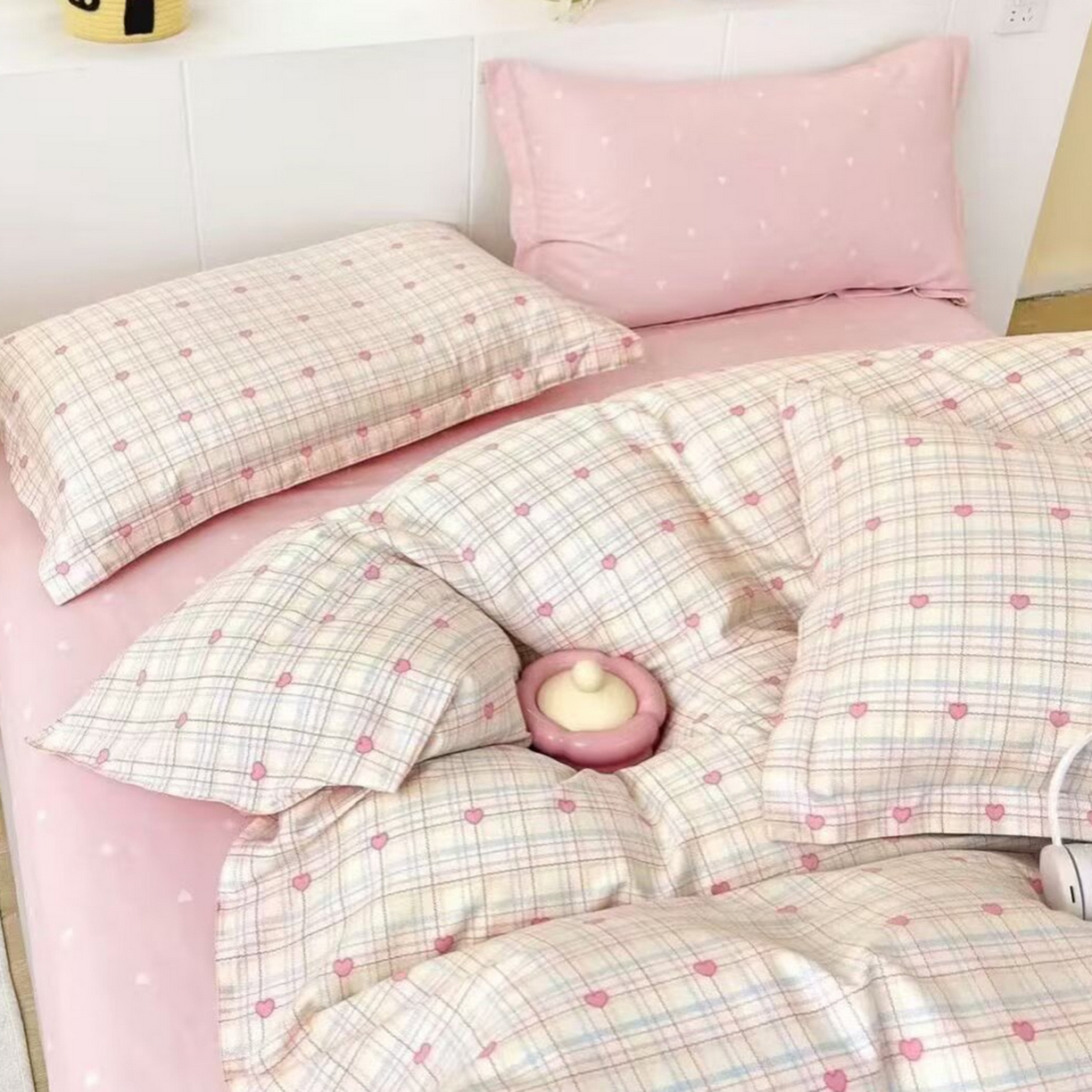 91家纺网 家纺一手货源 找家纺 （总）未来家居 2025新款长绒棉四件套UML13370