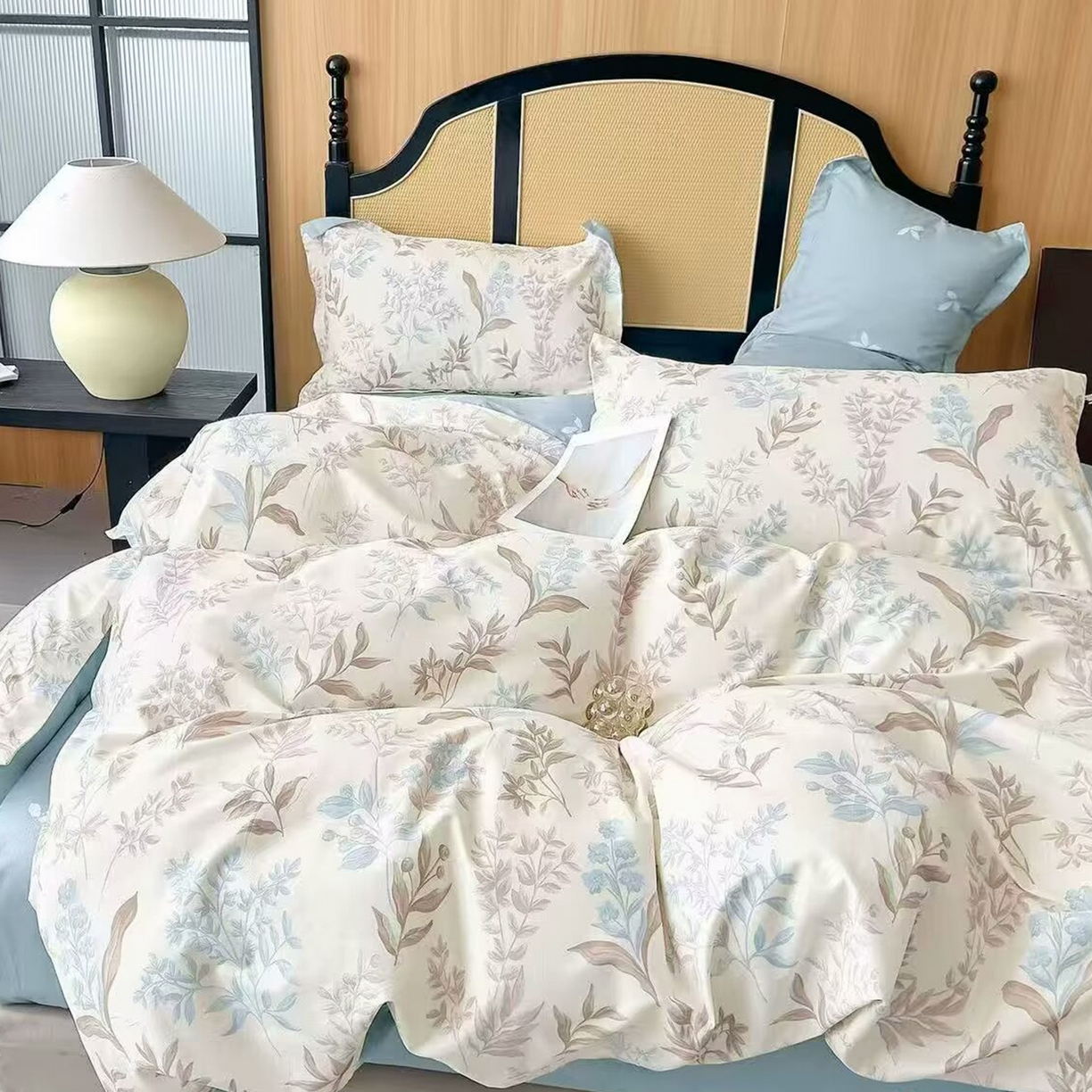 91家纺网 家纺一手货源 找家纺 （总）未来家居 2025新款长绒棉四件套UML13370