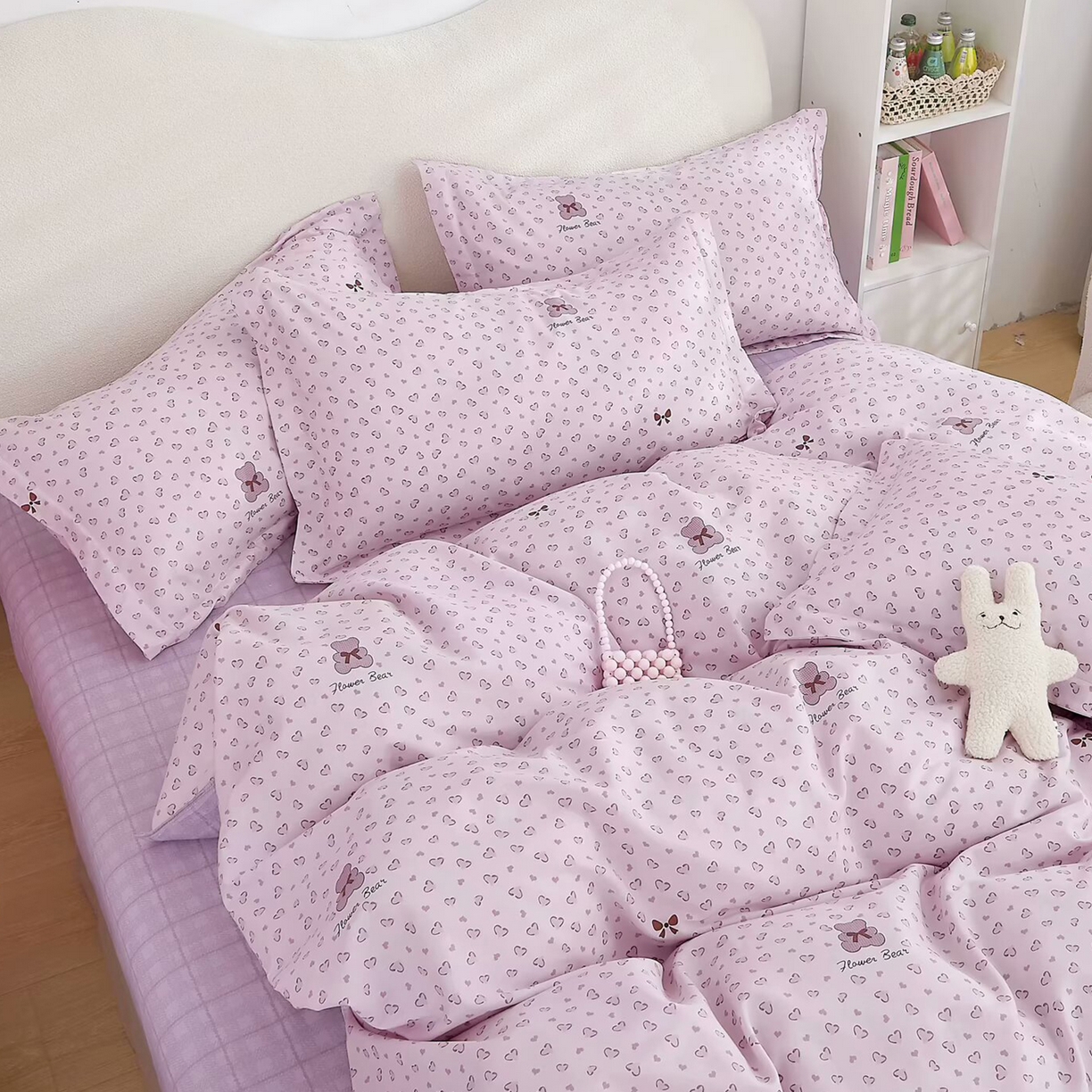 91家纺网 家纺一手货源 找家纺 （总）未来家居 2025新款长绒棉四件套UML13370