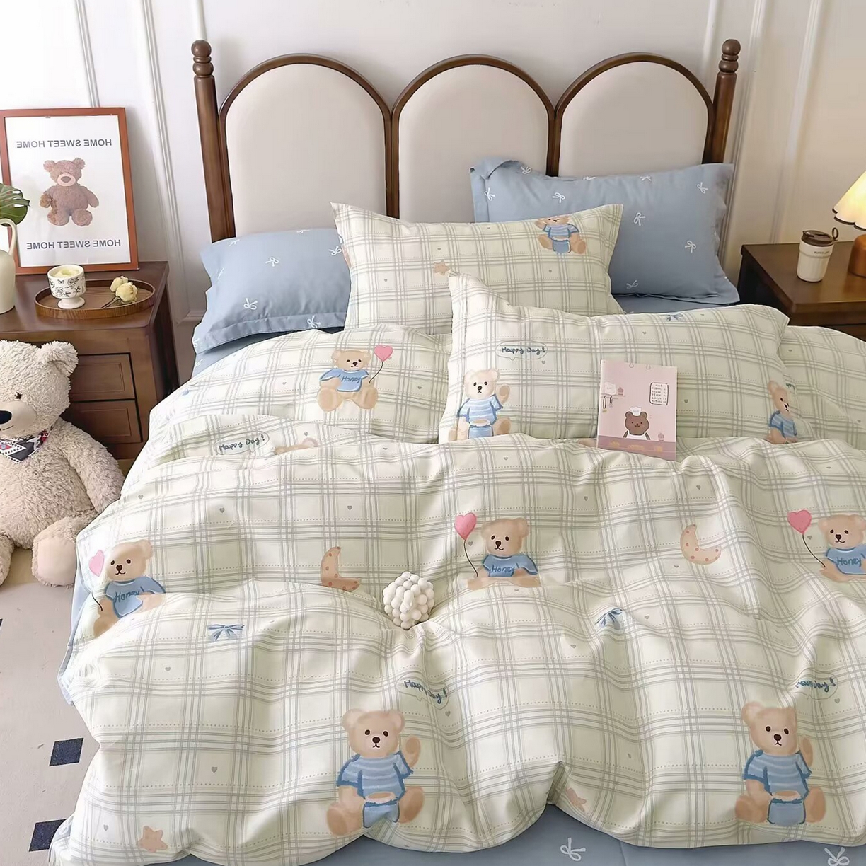 91家纺网 家纺一手货源 找家纺 （总）未来家居 2025新款长绒棉四件套UML13370