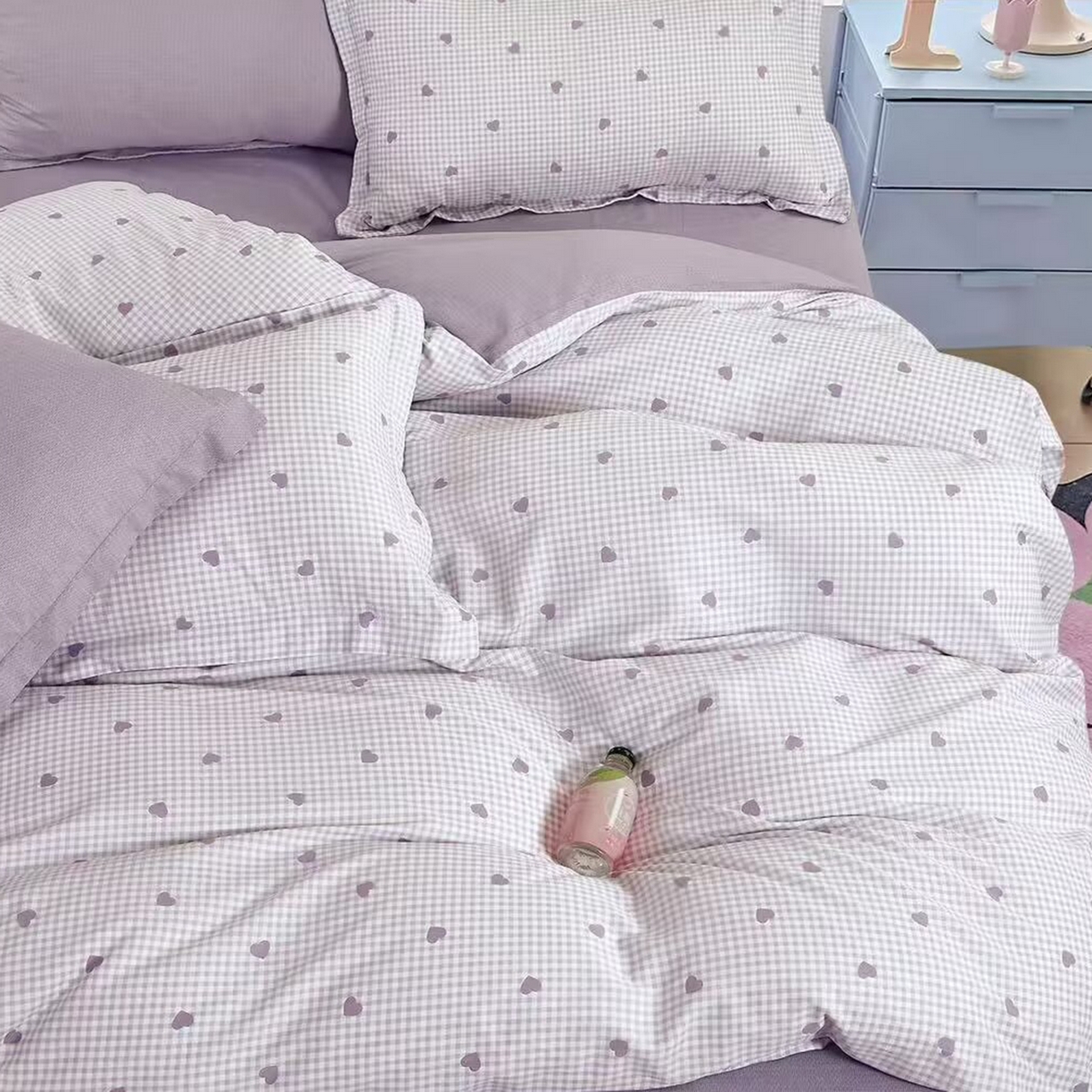 91家纺网 家纺一手货源 找家纺 （总）未来家居 2025新款长绒棉四件套UML13370