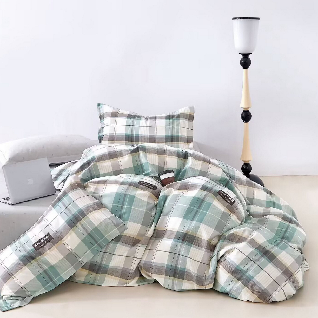 91家纺网 家纺一手货源 找家纺 （总）未来家居 2025新款长绒棉四件套UML13370