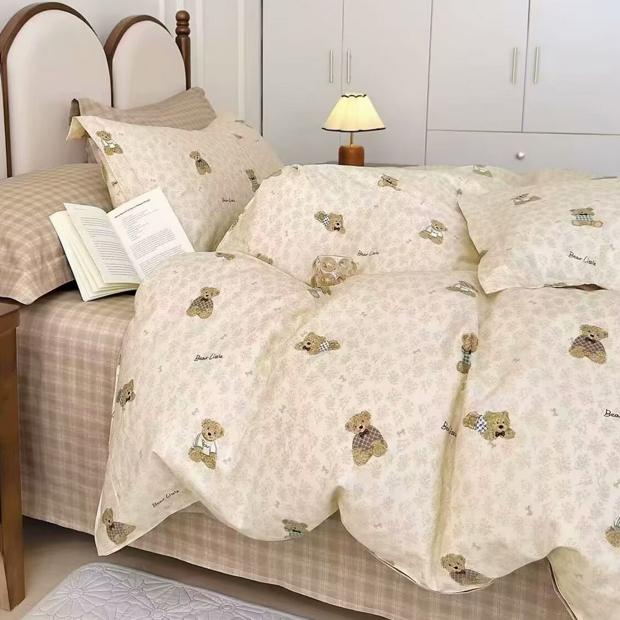 91家纺网 家纺一手货源 找家纺 （总）未来家居 2025新款长绒棉四件套UML13370