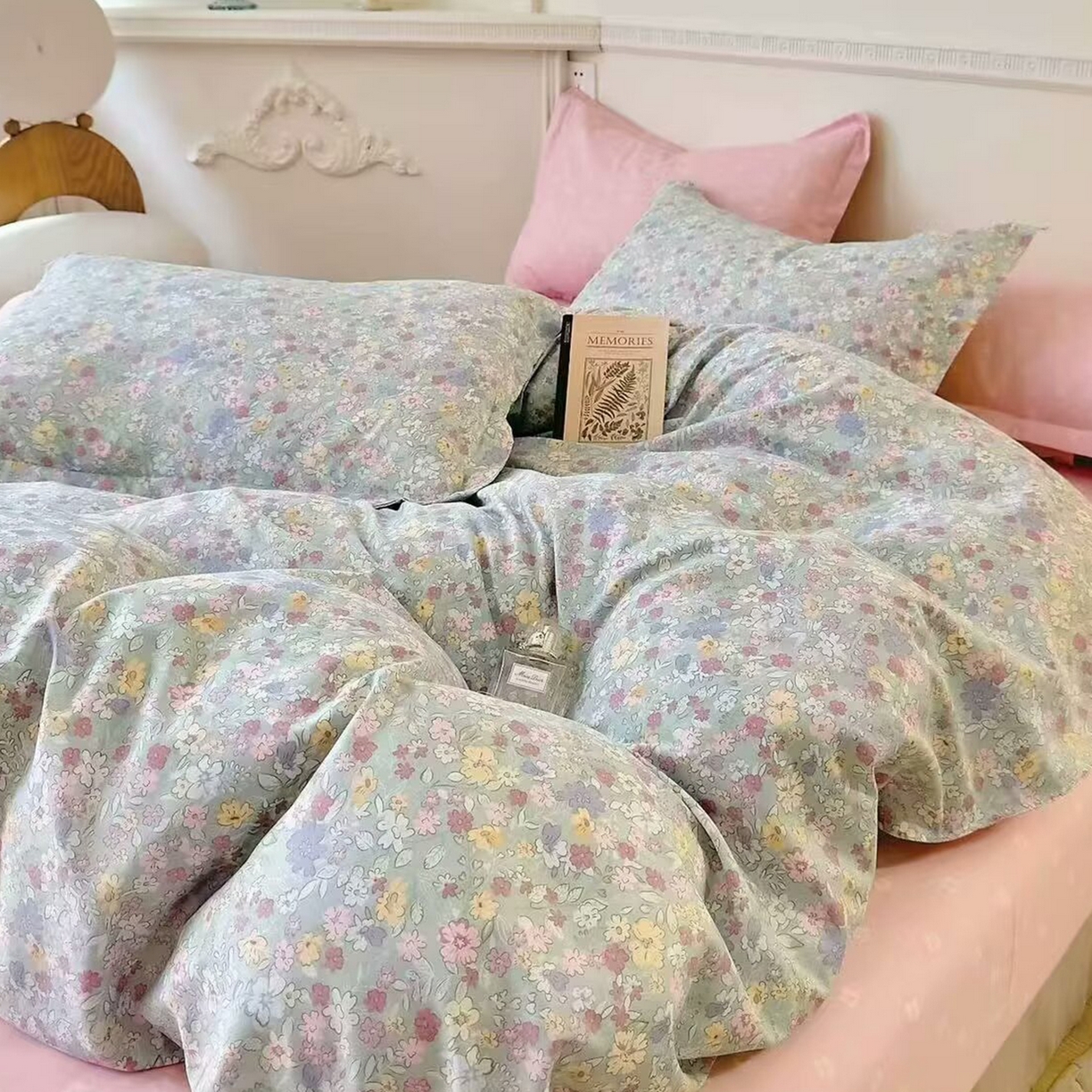 91家纺网 家纺一手货源 找家纺 （总）未来家居 2025新款长绒棉四件套UML13370