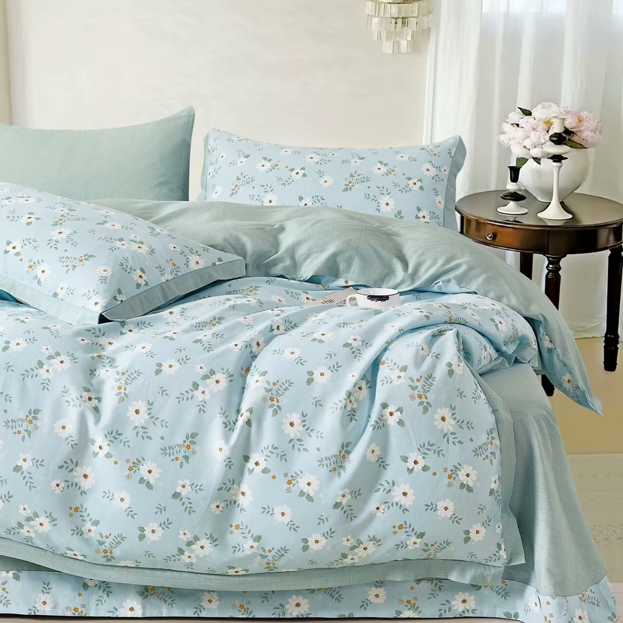 91家纺网 家纺一手货源 找家纺 （总）未来家居 2025新款长绒棉四件套UML13370