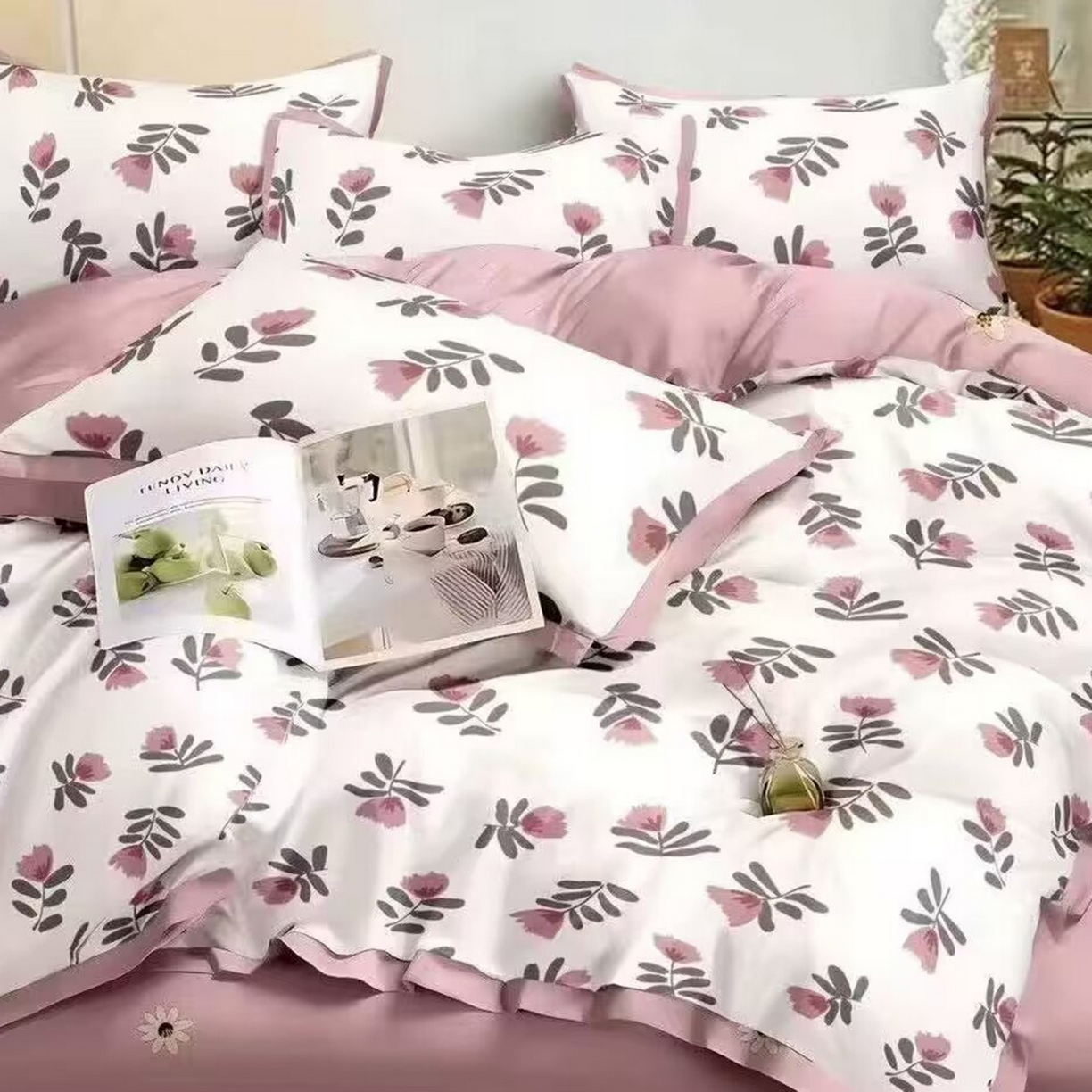 91家纺网 家纺一手货源 找家纺 （总）未来家居 2025新款长绒棉四件套UML13370