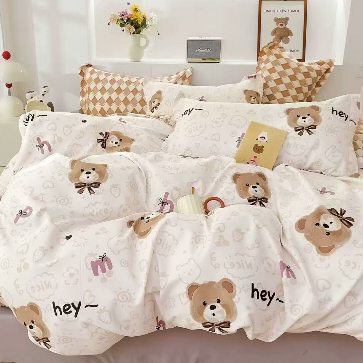 91家纺网 家纺一手货源 找家纺 （总）未来家居 2025新款长绒棉四件套UML13370