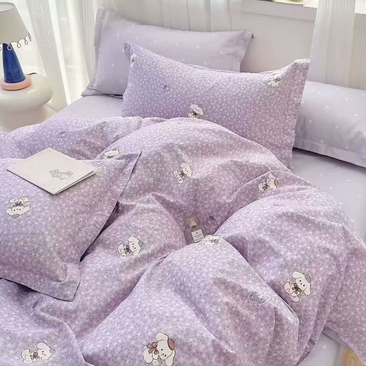 91家纺网 家纺一手货源 找家纺 （总）未来家居 2025新款长绒棉四件套UML13370