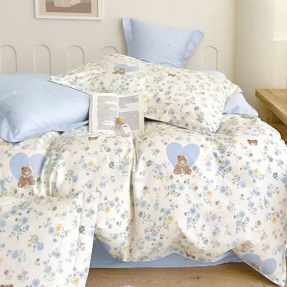 91家纺网 家纺一手货源 找家纺 （总）未来家居 2025新款长绒棉四件套UML13370