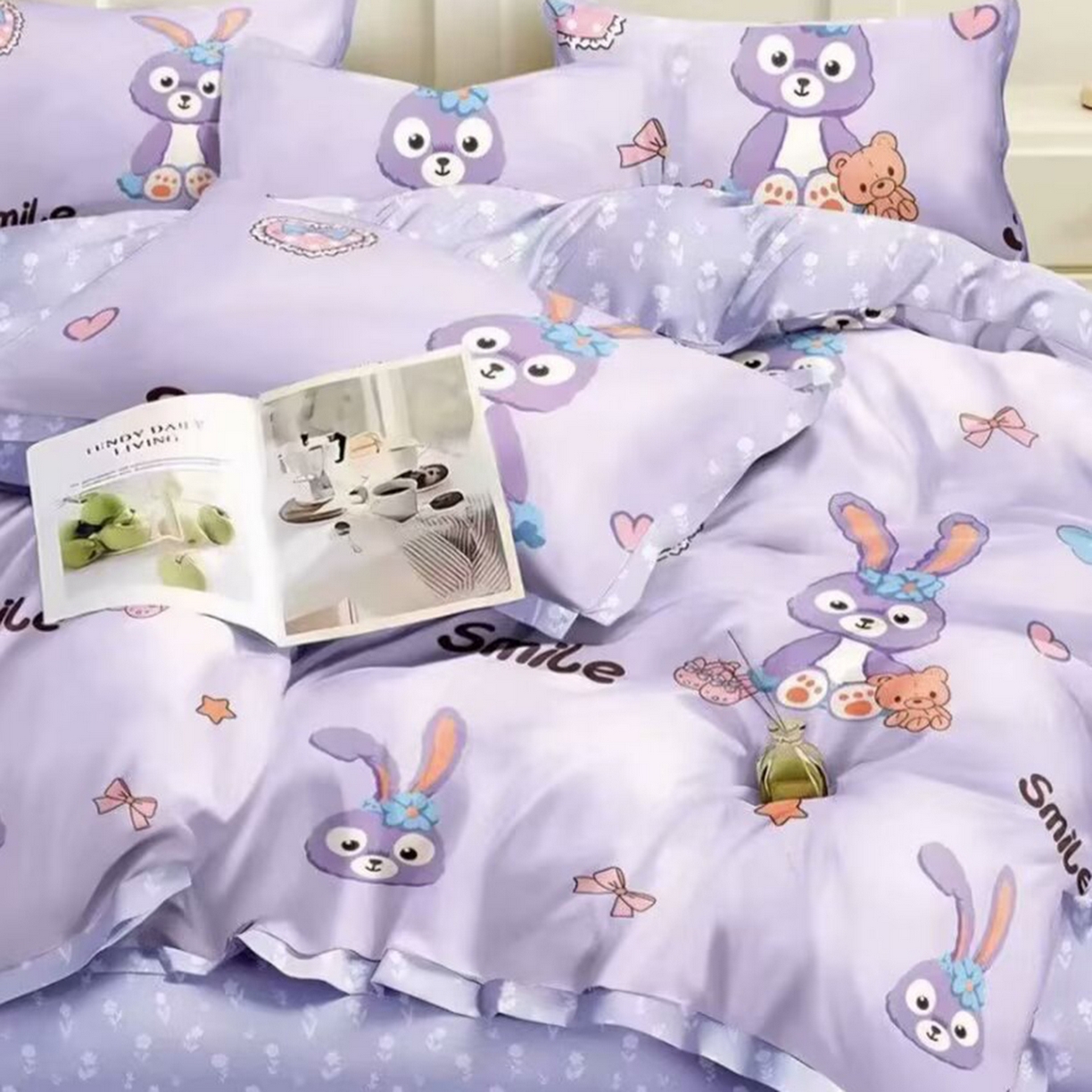 91家纺网 家纺一手货源 找家纺 （总）未来家居 2025新款长绒棉四件套UML13370