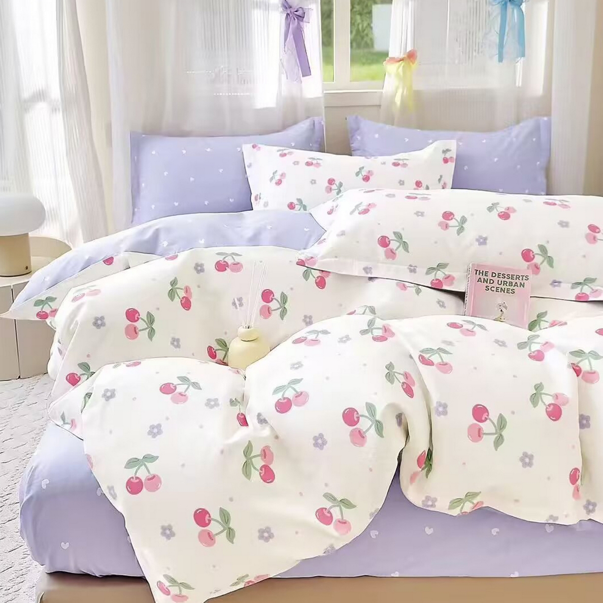 91家纺网 家纺一手货源 找家纺 （总）未来家居 2025新款长绒棉四件套UML13370