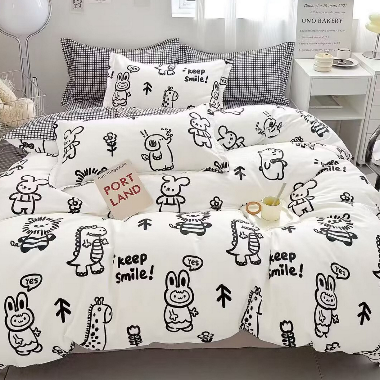 91家纺网 家纺一手货源 找家纺 （总）未来家居 2025新款长绒棉四件套UML13370