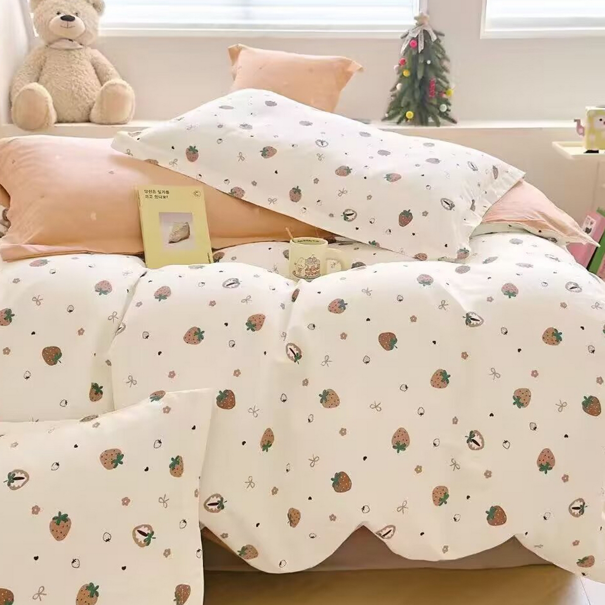 91家纺网 家纺一手货源 找家纺 （总）未来家居 2025新款长绒棉四件套UML13370