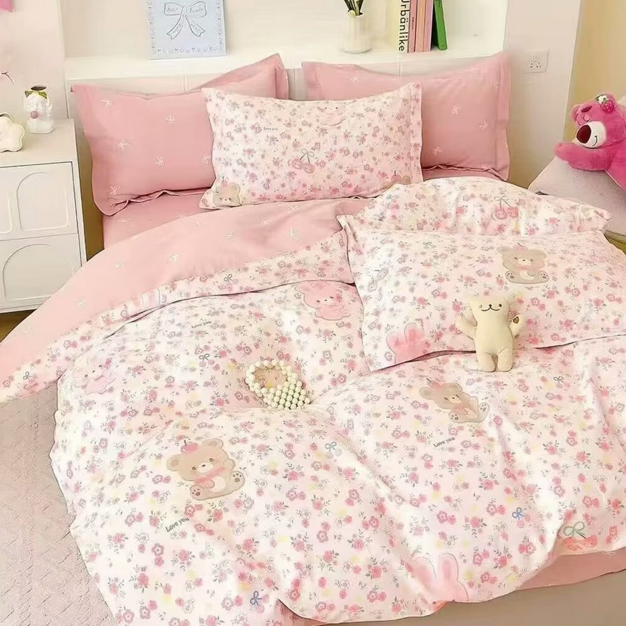 91家纺网 家纺一手货源 找家纺 （总）未来家居 2025新款长绒棉四件套UML13370