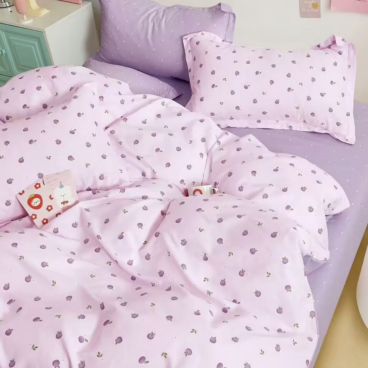 91家纺网 家纺一手货源 找家纺 （总）未来家居 2025新款长绒棉四件套UML13370