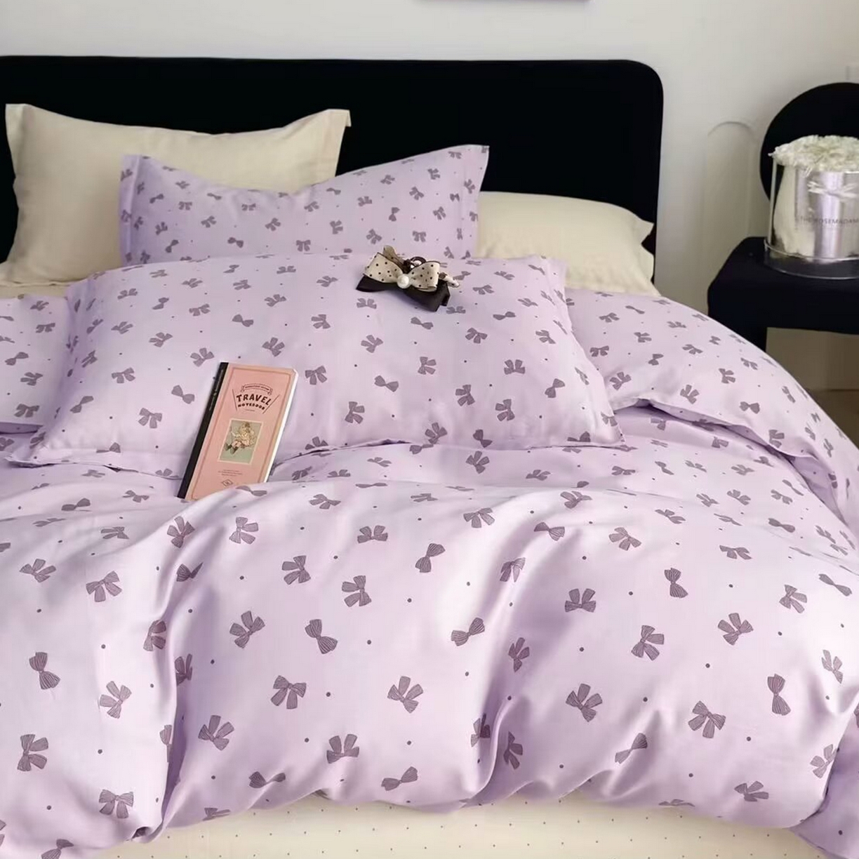 91家纺网 家纺一手货源 找家纺 （总）未来家居 2025新款长绒棉四件套UML13370