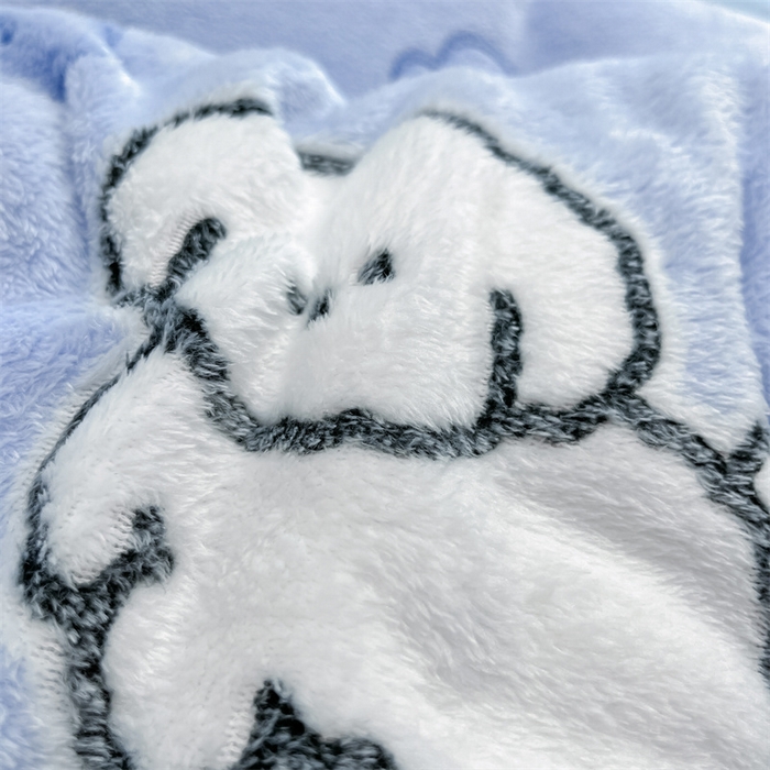 91家纺网 家纺一手货源 找家纺 川悦生活 2025新款立体雪花绒印花大床四件套系列一场景一 云朵奶狗