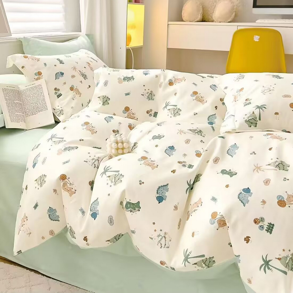 91家纺网 家纺一手货源 找家纺 （总）未来家居 2025新款长绒棉四件套UML13370