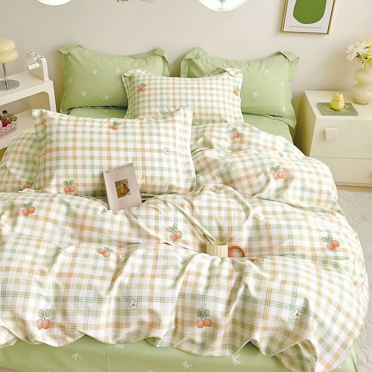 91家纺网 家纺一手货源 找家纺 （总）未来家居 2025新款长绒棉四件套UML13370