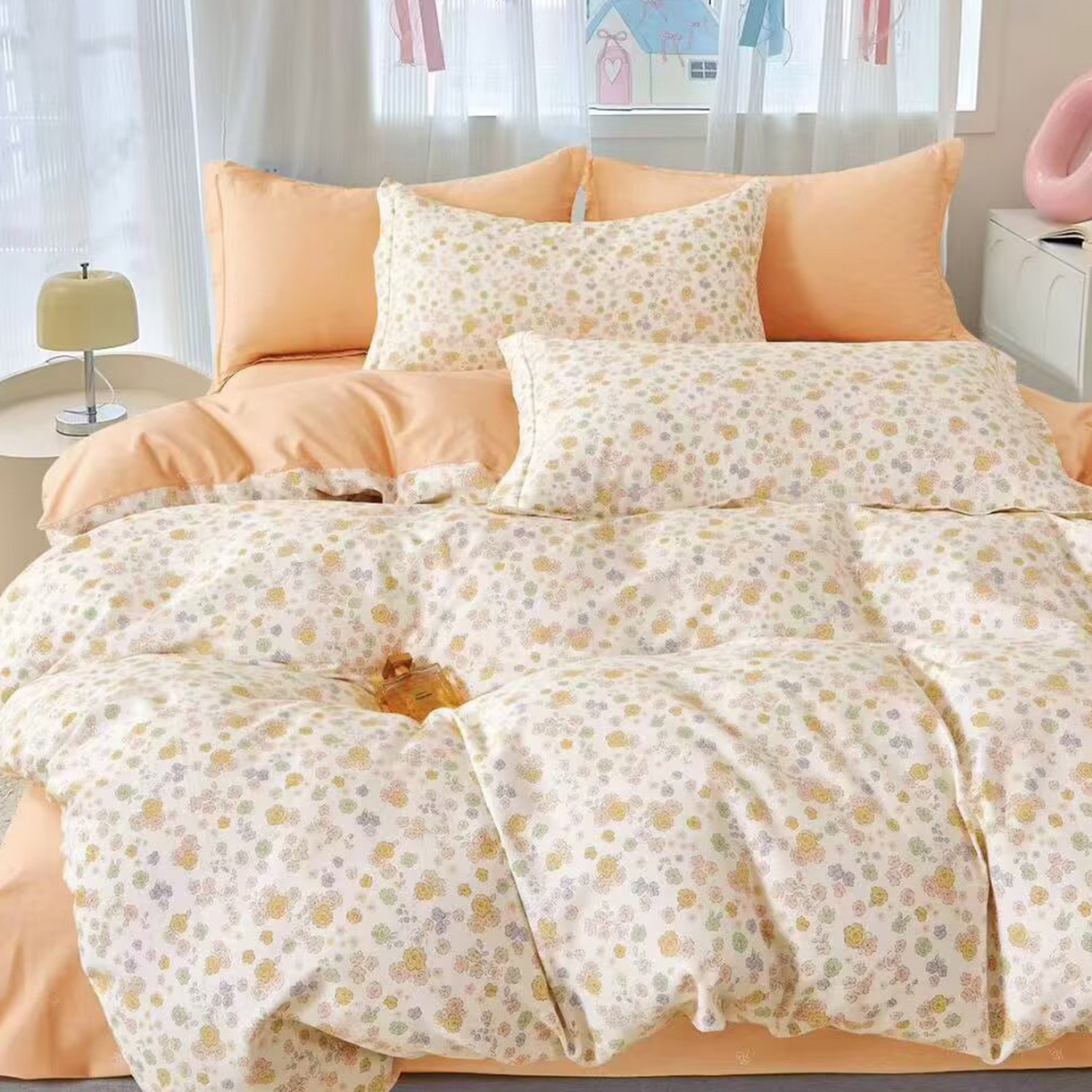 91家纺网 家纺一手货源 找家纺 （总）未来家居 2025新款长绒棉四件套UML13370