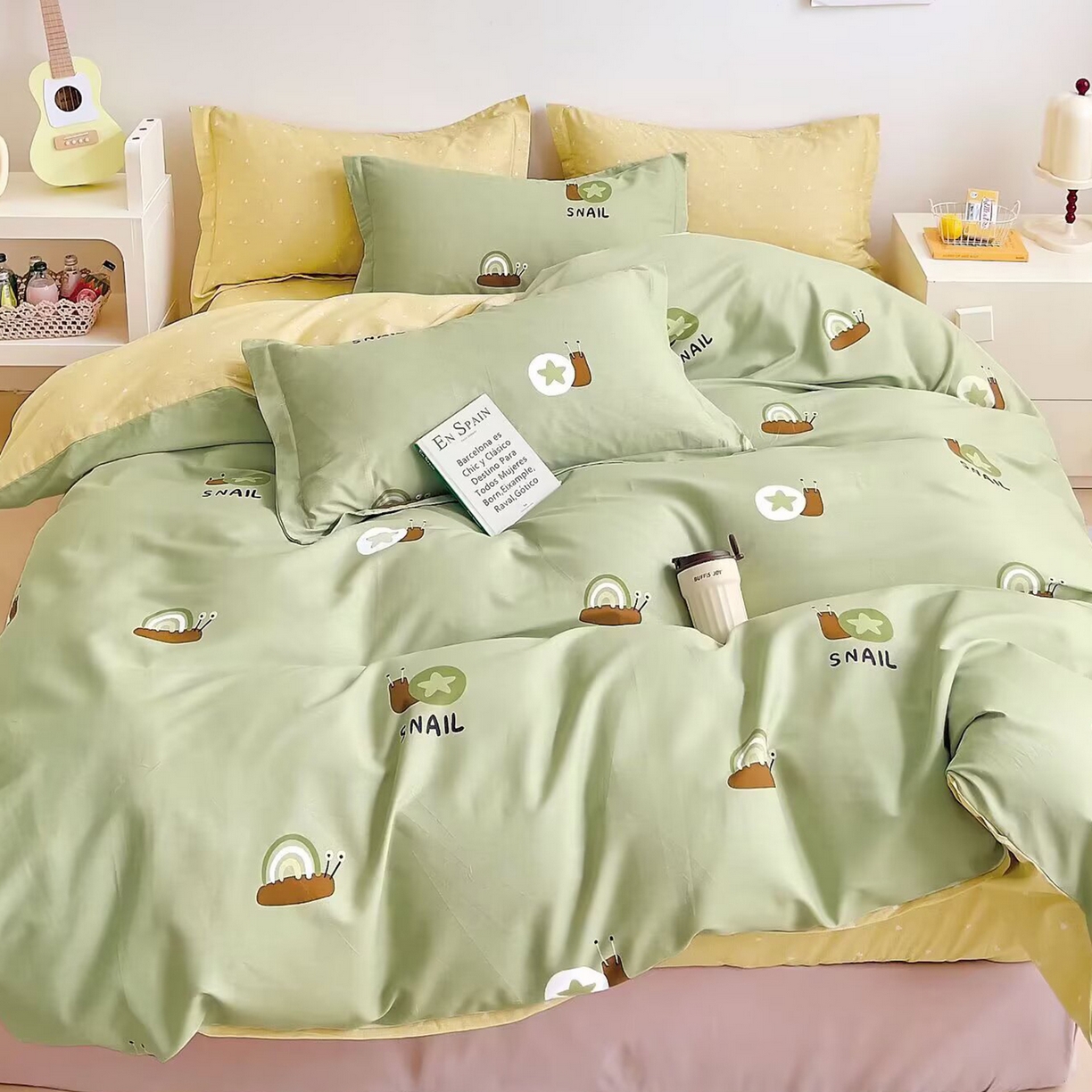 91家纺网 家纺一手货源 找家纺 （总）未来家居 2025新款长绒棉四件套UML13370