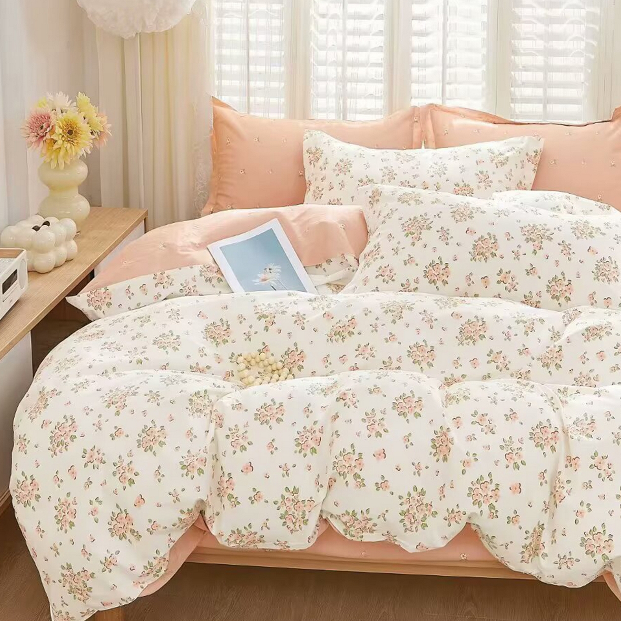 91家纺网 家纺一手货源 找家纺 （总）未来家居 2025新款长绒棉四件套UML13370