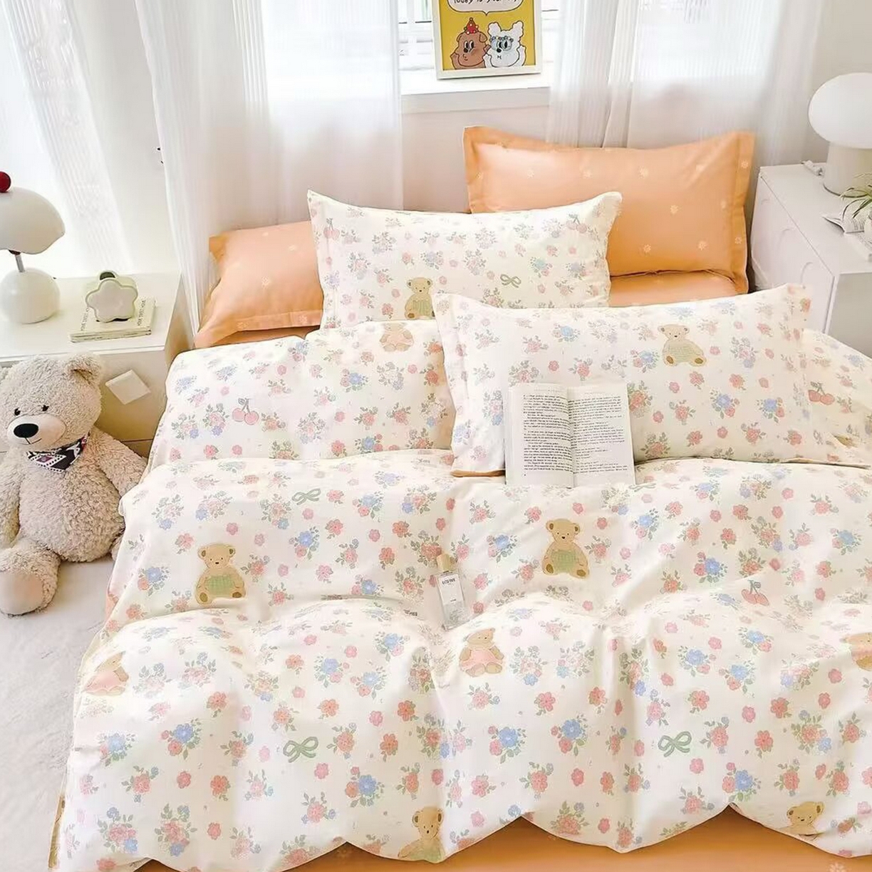 91家纺网 家纺一手货源 找家纺 （总）未来家居 2025新款长绒棉四件套UML13370