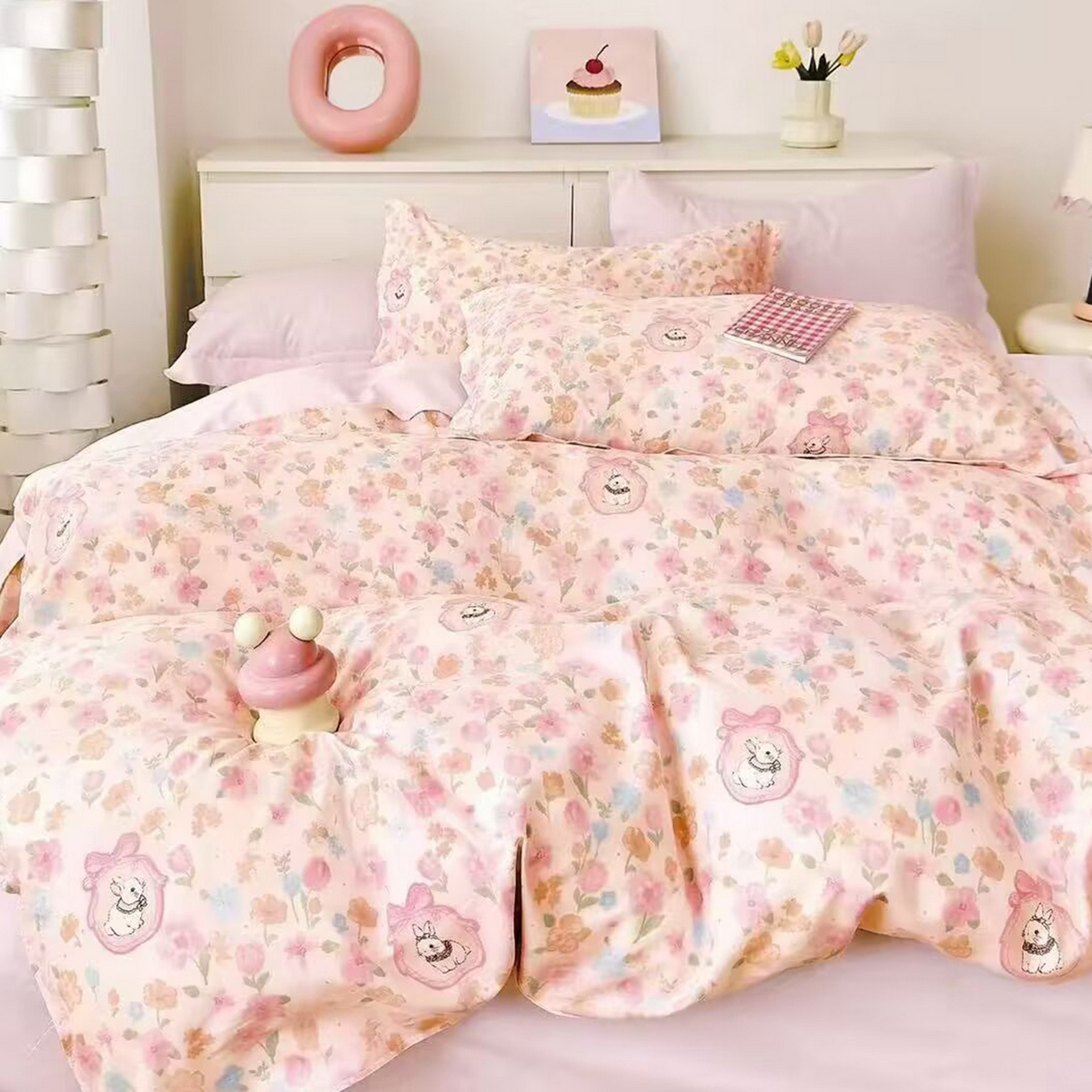 91家纺网 家纺一手货源 找家纺 （总）未来家居 2025新款长绒棉四件套UML13370