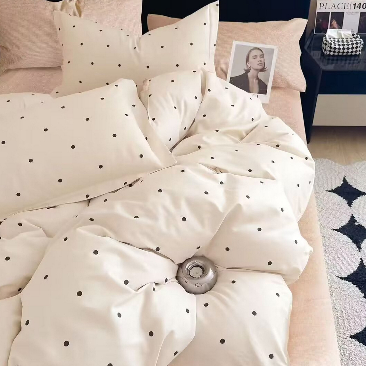 91家纺网 家纺一手货源 找家纺 （总）未来家居 2025新款长绒棉四件套UML13370