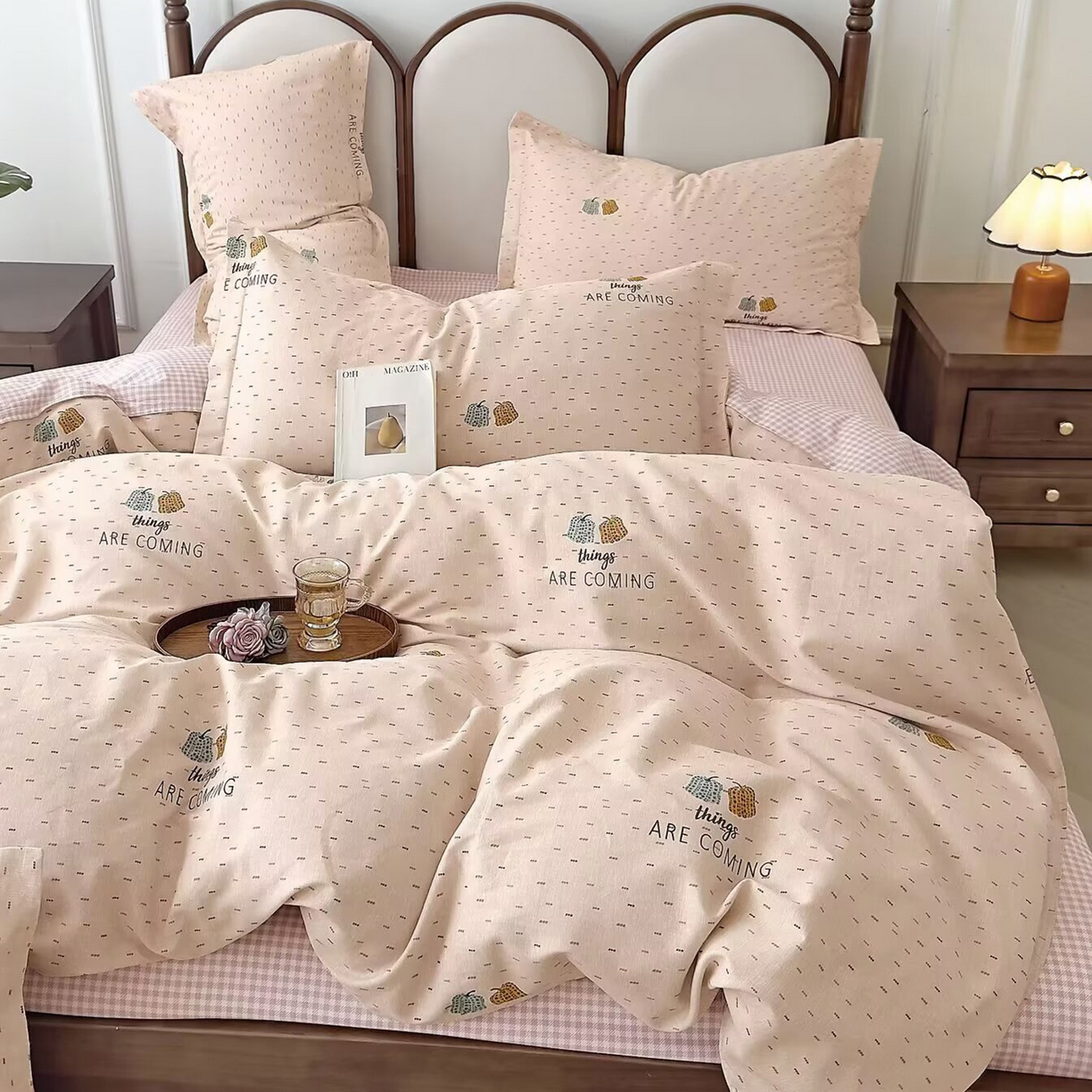 91家纺网 家纺一手货源 找家纺 （总）未来家居 2025新款长绒棉四件套UML13370