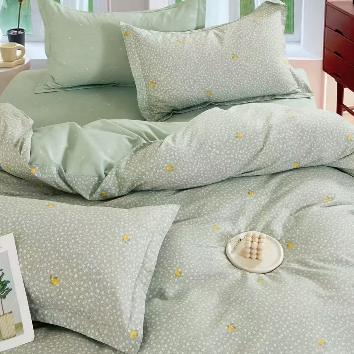 91家纺网 家纺一手货源 找家纺 （总）未来家居 2025新款长绒棉四件套UML13370