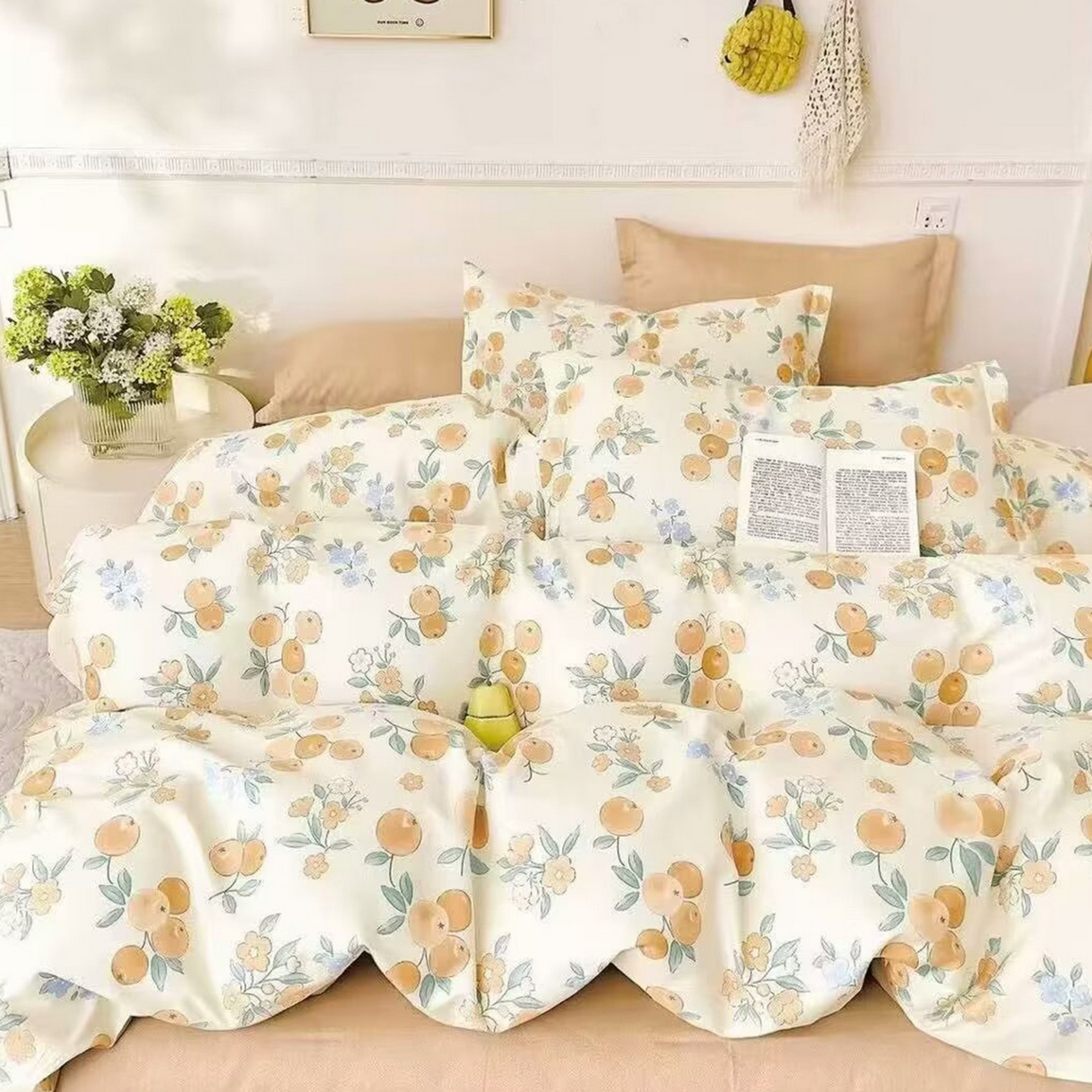 91家纺网 家纺一手货源 找家纺 （总）未来家居 2025新款长绒棉四件套UML13370