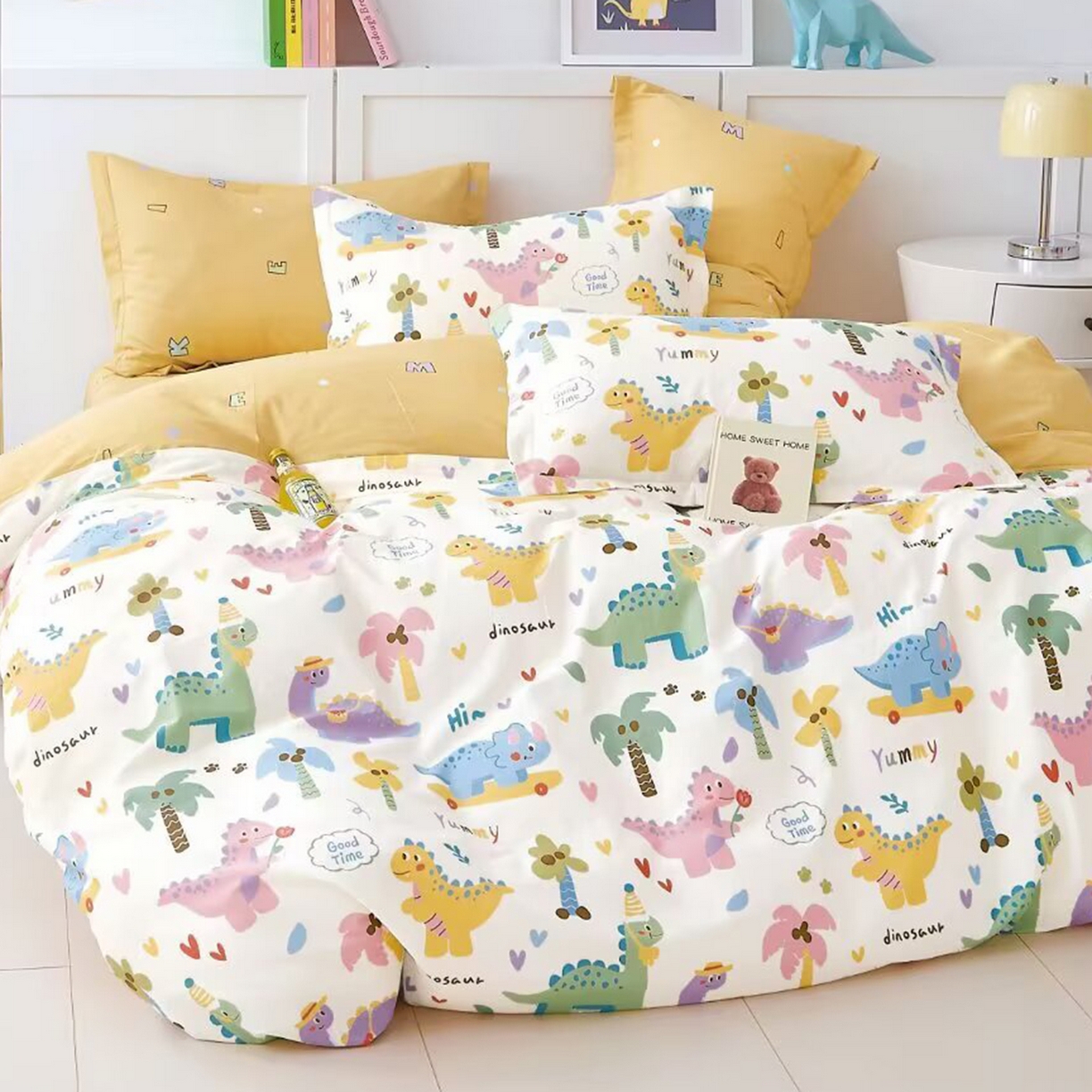 91家纺网 家纺一手货源 找家纺 （总）未来家居 2025新款长绒棉四件套UML13370