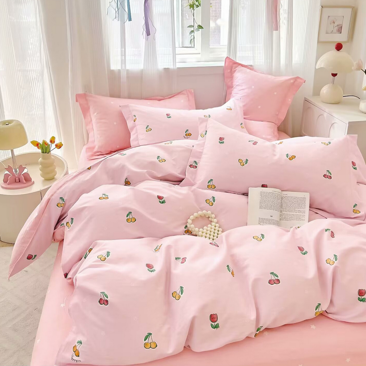 91家纺网 家纺一手货源 找家纺 （总）未来家居 2025新款长绒棉四件套UML13370