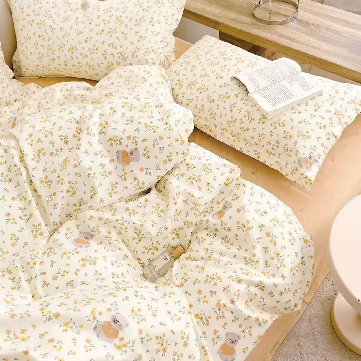 91家纺网 家纺一手货源 找家纺 （总）未来家居 2025新款长绒棉四件套UML13370