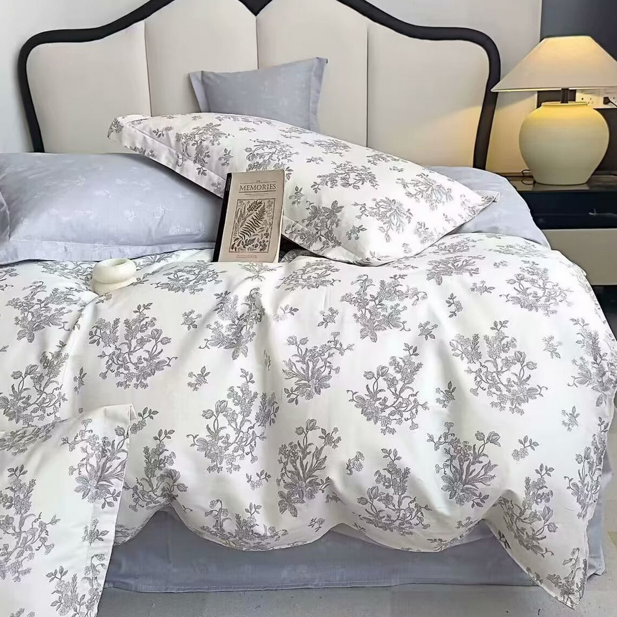 91家纺网 家纺一手货源 找家纺 （总）未来家居 2025新款长绒棉四件套UML13370